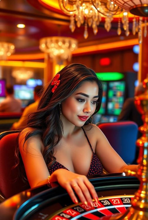 Responsible Game Lobby browsing scene for 875db mobile adults